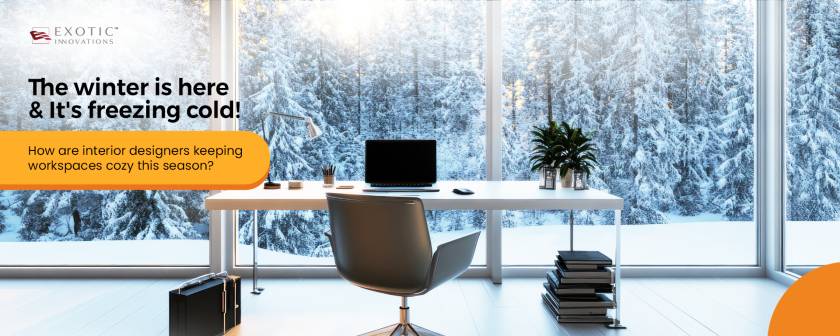 How are interior designers keeping workspaces cozy this season?